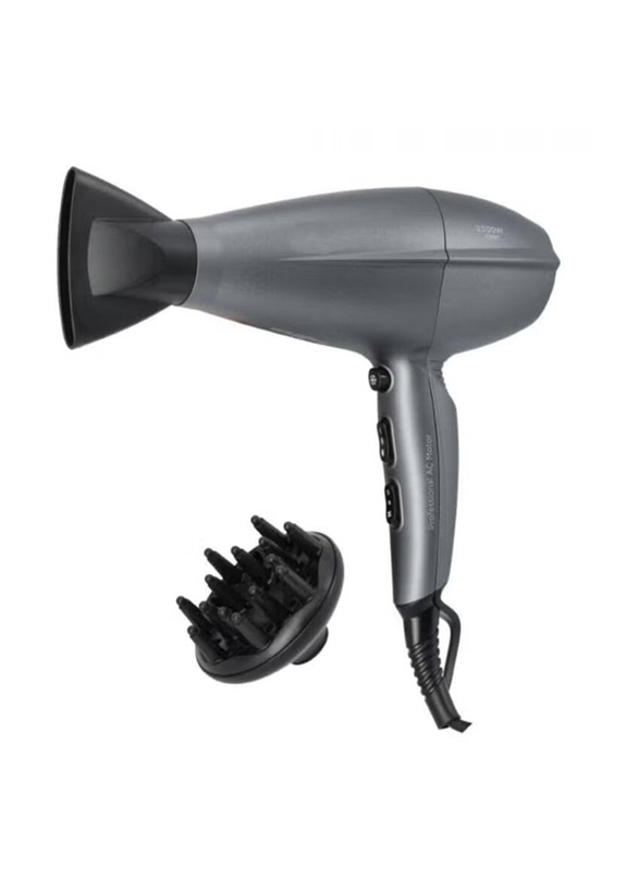 Gennext Hair Dryer Styling Concentrator with AC Motor, GHD86052, Grey