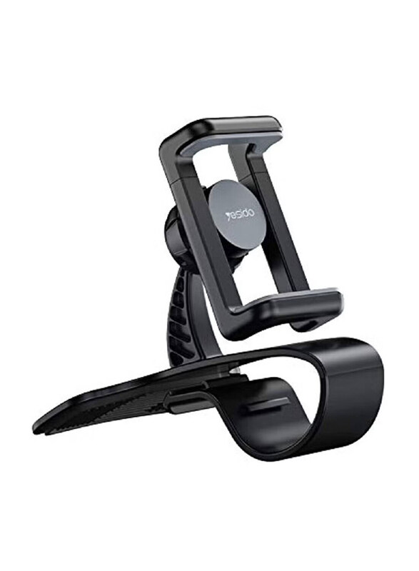 

Yesido C103 Dashboard Spring Car Clamp Holder for Smartphones, Black
