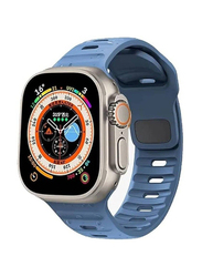 Gennext Silicone Sport Band for Apple Watch 49mm, Blue