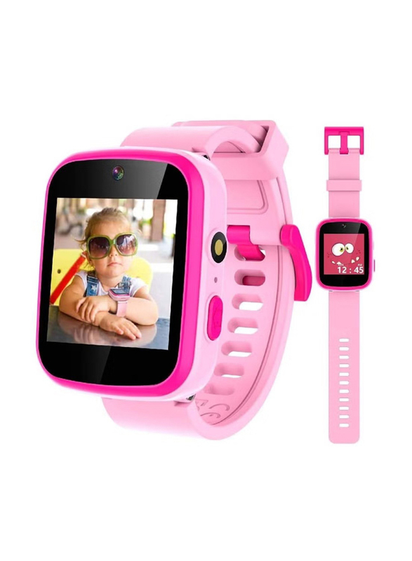 Kids Girls Gifts Smartwatch, Dual Camera Touchscreen With Music Player Educational Toys Toddles, Pink