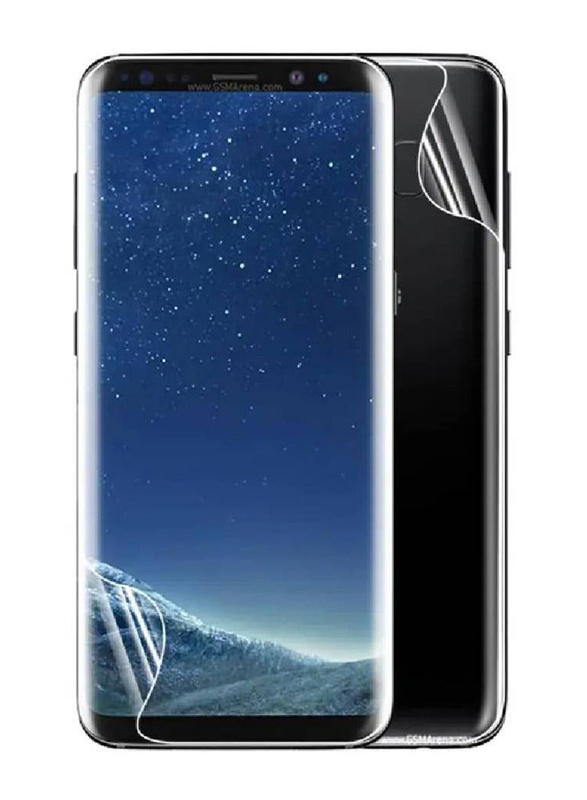Gennext Samsung Galaxy S8 Hydrogel Film Front and Back Jelly Screen Protector, Clear