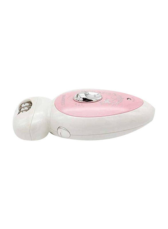 Geepas Rechargeable Epilator for Women, GLS8679, Pink/White