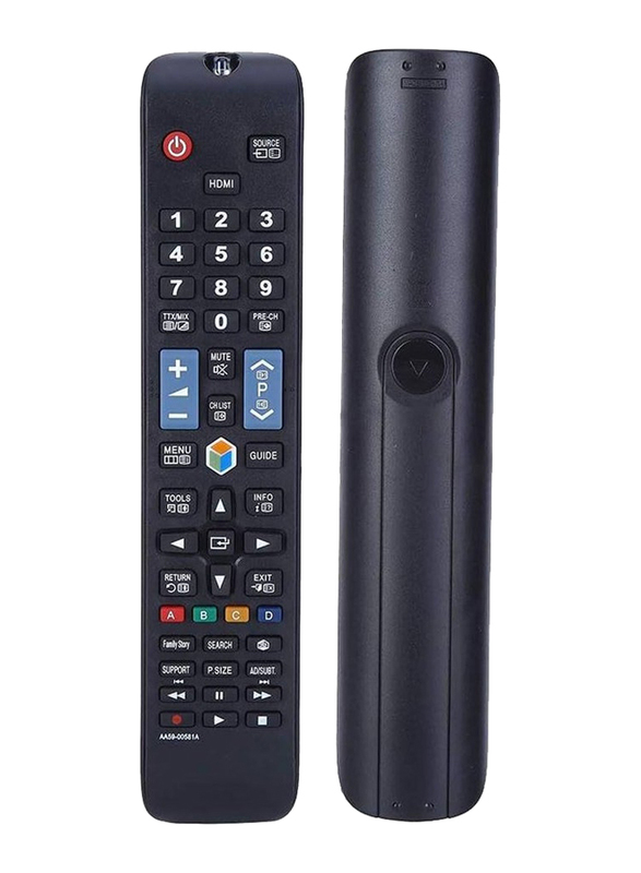 Gennext Remote Control Compatible Replacement for Samsung AA59-00582A AA59-00638A AA59-00790A AA59-00580A AA59-00581A AA59-00594A, Black