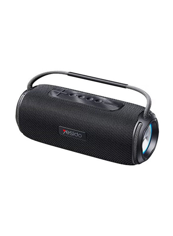 

Yesido IPX6 Waterproof Portable Wireless Speaker, Black