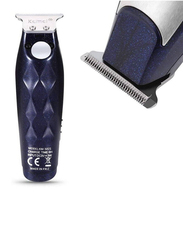 Gennext 3-In-1 Rechargeable Trimmer & Clipper, KM-5021, Blue/Silver