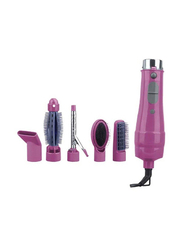 Gennext 5-in-1 All In One Hair Styler, Straighter, Style & Create Volume, Assorted Colours