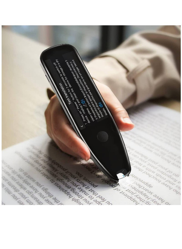 Original Voice Language Translator OCR Digital Portable Pen Scanner with 112 Languages, Grey