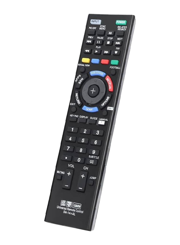 Gennext Universal Remote Control, Black