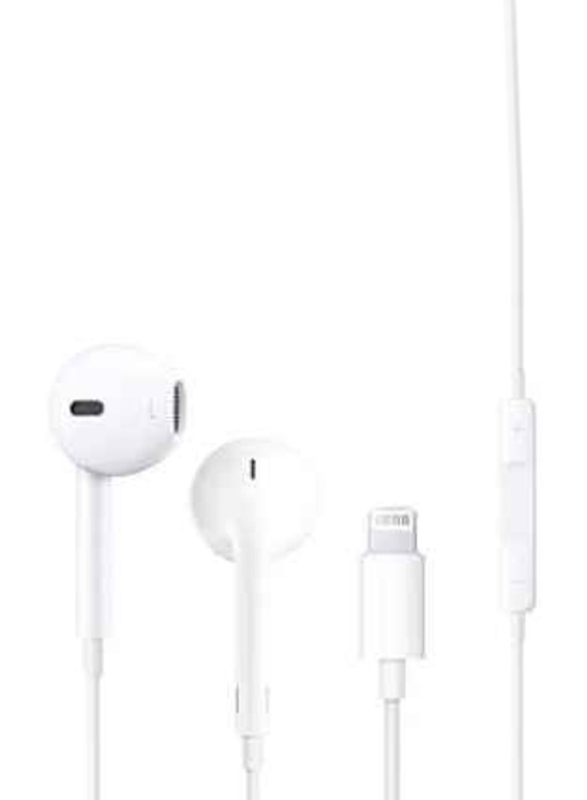 Gennext Wired In-Ear Earbuds with Mic, White