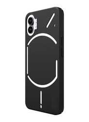 Nothing Phone 1 Super Frosted Shield Matte Protective Mobile Phone Case Cover, Black