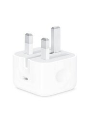 Gennext 20W USB-C Power Adapter for Apple iPhone, White