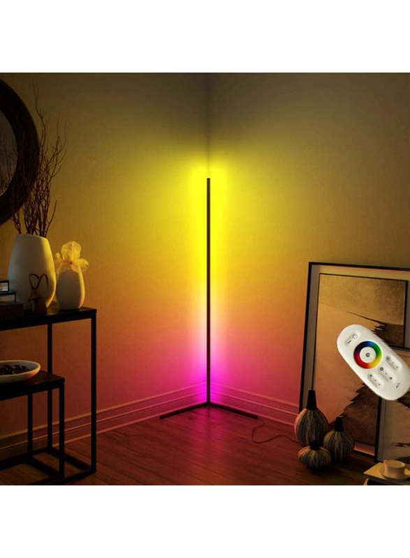 142cm Remote Control LED Light Corner Lamp, Multicolour