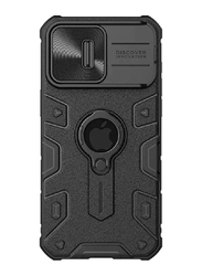 Gennext Apple iPhone 15 Pro Max 6.1-Inch (2023) CamShield Armor Case Cove, Black