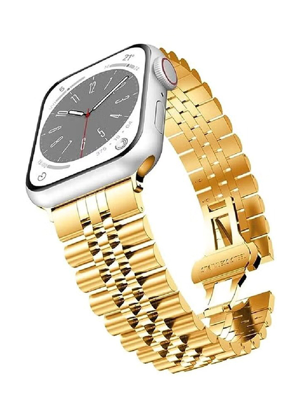 Gennext Watch Band for Apple Series 5 44mm/42mm, Gold