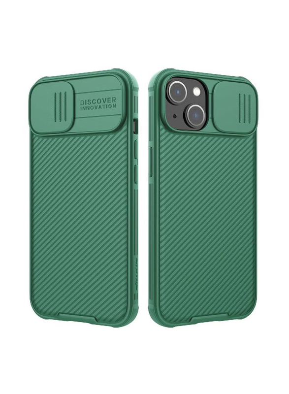 Nillkin Apple iPhone 14 CamShield Silky Pro Silicone Protection Mobile Phone Case Cove, Green