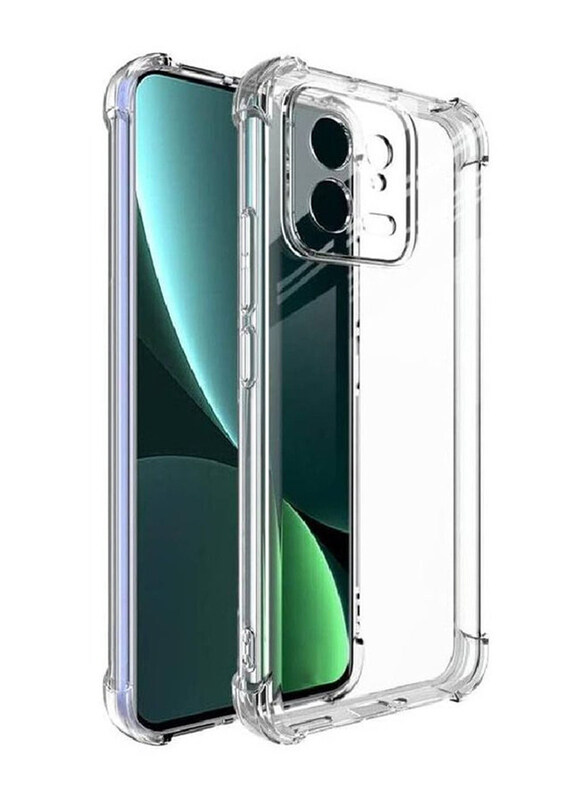 

Gennext Xiaomi 13 Anti-Scratch Soft Silicone Mobile Phone Back Case Cover, Clear