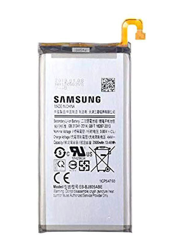 Samsung Galaxy A6 Plus 3500 mAh Replacement Battery, Silver