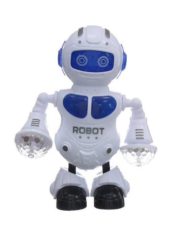 Gennext Cool Dance Robot Toy, Ages 3+, White/Blue