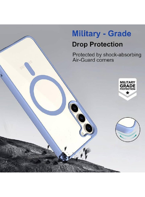 Gennext Samsung Galaxy S23 Plus 5G Scratch-Resistant Back Case Cover, Sierra Blue