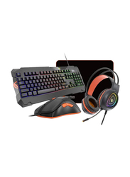 Meetion MT-C505 Anti-Ghost Gaming Combo Kit for PC with Backlit, Black