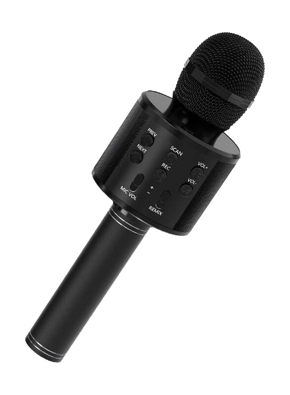 

Gennext Wireless Bluetooth Karaoke Microphone, Black