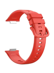 Gennext Silicone Replacement Band for Huawei Fit 2, Red