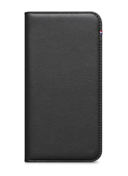 Premium Leather Apple iPhone 14 Pro Durable Shockproof Mobile Phone Flip Case Cover, Black