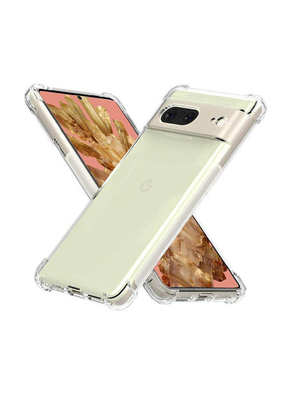 Gennext Google Pixel 8 Premium Quality No Yellowing Back Mobile Phone Case Cover, Clear