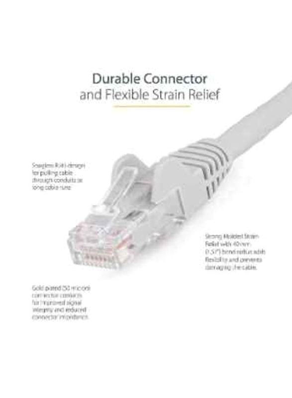 Gennext 100-Meter Cat 6 Ethernet Cable, Ethernet Male to Ethernet for Networking Devices, White