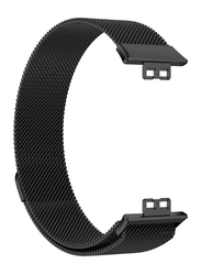 Gennext Milanese Replacement Band for Huawei Watch Fit, Black
