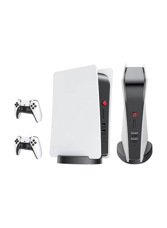 

Generic M5 Game Console, With 2 Controllers, White/Black