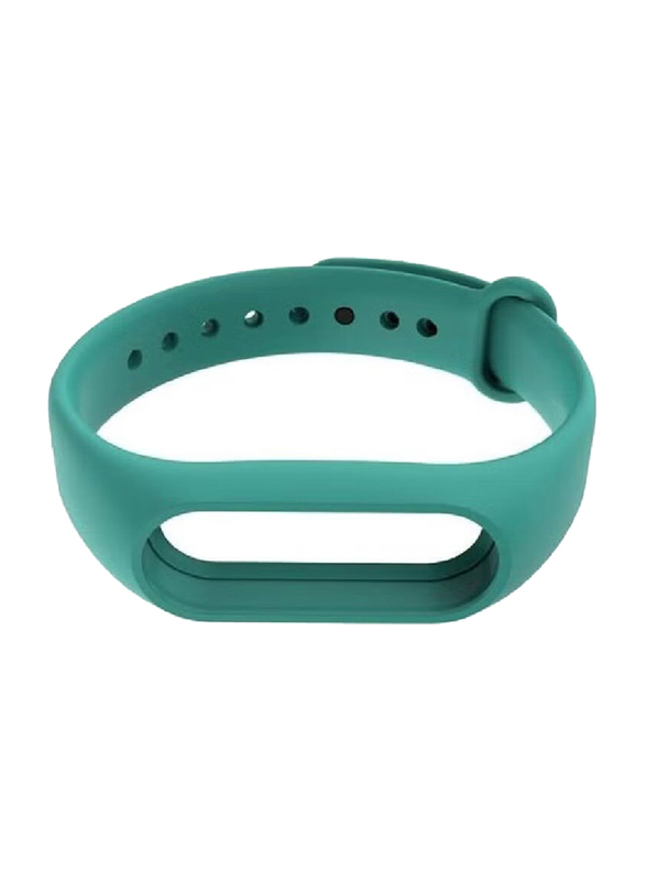 Gennext Soft Silicone Wristband Band Strap Belt for Xiaomi Mi Band 5, Green