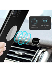 Yesido Stick On Dashboard Magnetic Car Phone Holder for Apple iPhone/Samsung/Galaxy/Google/LG, Black/Silver