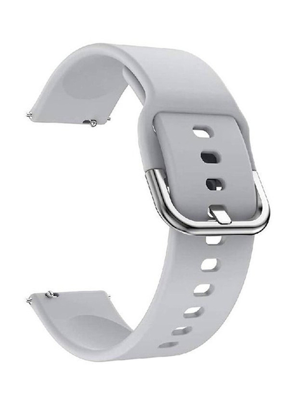 Gennext 20mm Replacement Sports Silicone Quick Release Strap, White