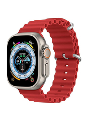 Zoomee Watch Strap Band for Apple Watch Ultra 8 Series 38/40/41mm, Red