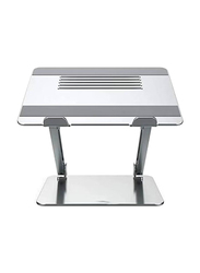 Adjustable Aluminium Laptop Stand, Silver