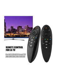 Gennext AN-MR500G Magic Remote Control for LG AN-MR500 Smart TV UB UC EC Series LCD TV Television with 3D Function, Black