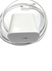 Gennext 20W USB-C Original Fast Charger Adapter for Apple Devices, White