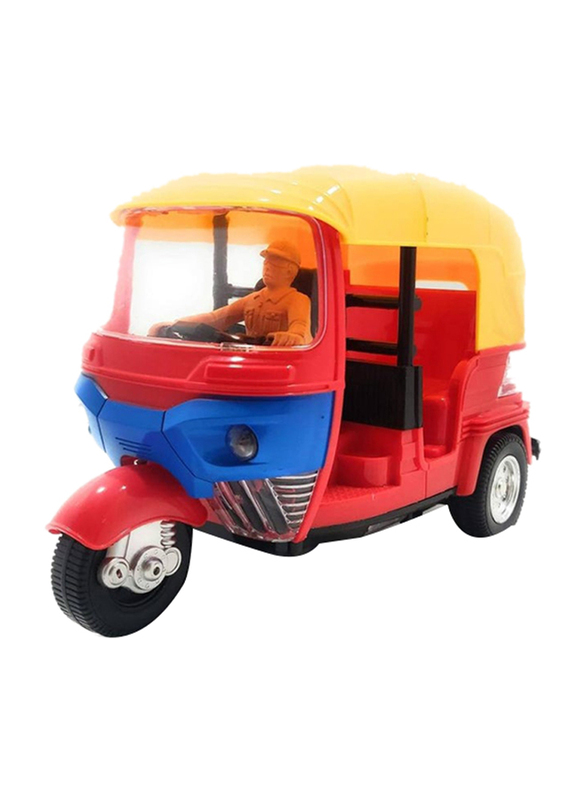 

Gennext Plastic Rickshaw Toy, Ages 3+, Multicolour