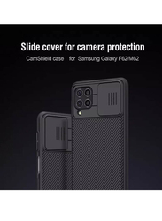 Nillkin Samsung Galaxy F62 Camera Protector Hard PC TPU Ultra Thin Anti-Scratch Mobile Phone Case Cover, Black