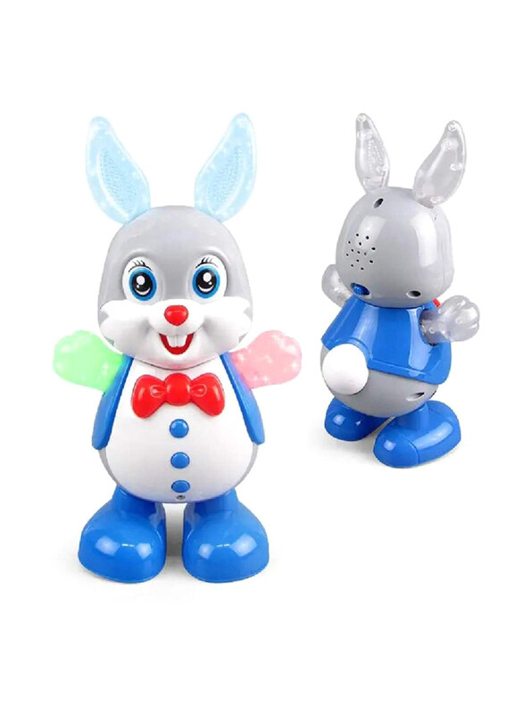 Gennext Dancing Rabbit with Music Flashing Lights and Real Dancing Action, Multicolour