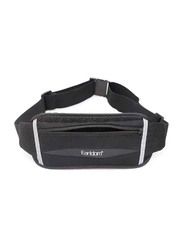 Earldom Unisex ET-S2 Waterproof Running Waist Belt Bag, One Size, Black