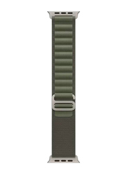 Gennext Rugged Woven Nylon Alpine Loop Band for Apple Watch Ultra, iWatch Series Ultra SE 49mm/45mm/44mm, Grey