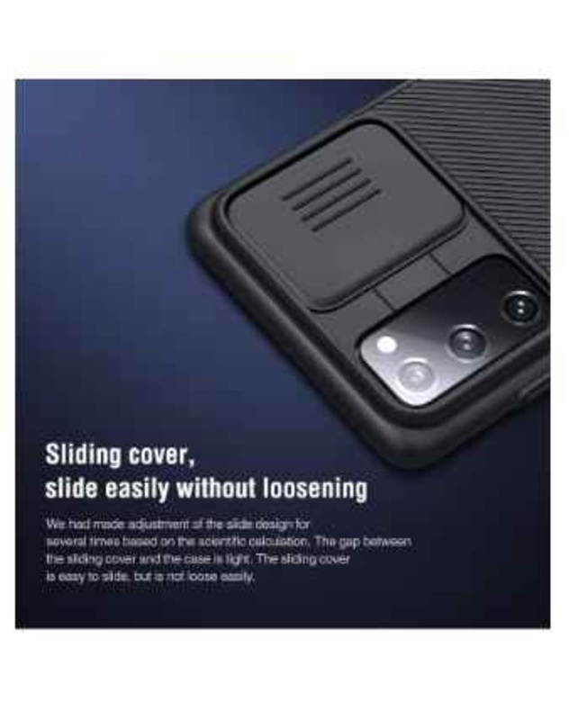 Nillkin Samsung Galaxy S20 FE TPU CamShield Mobile Phone Case Cover with Camera Protector, Black