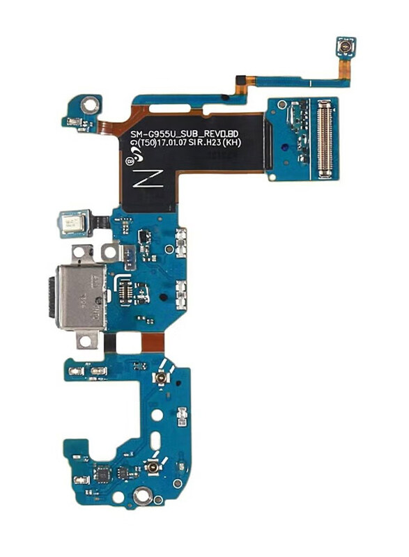 

Generic Samsung Galaxy S8 Plus SM-G955U USB Dock Connector Charging Port with Mic Flex Cable, Green