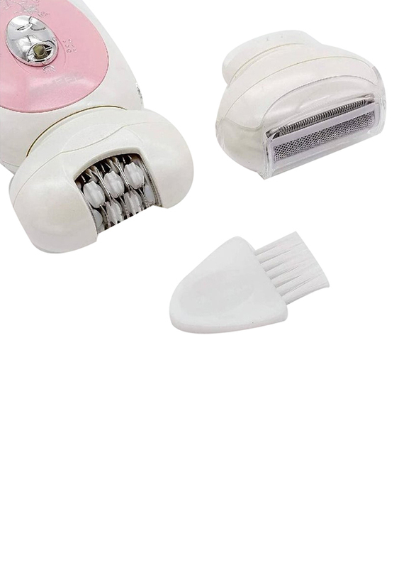 Geepas 2-in-1 Rechargeable Ladies Epilator Set, Multicolour