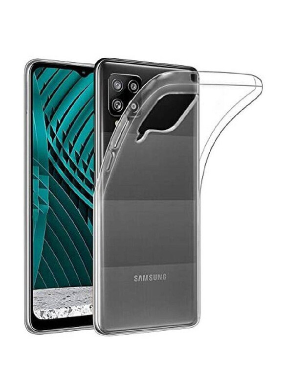 

Gennext Samsung Galaxy M32 Soft Silicone Shockproof Anti-Scratch Protective Mobile Phone Case Cover, Clear