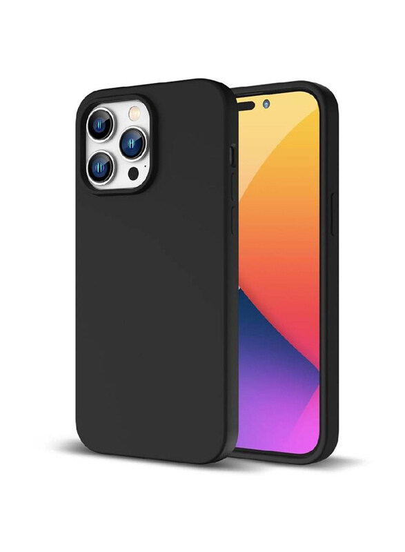 

Generic Apple iPhone 14 Pro Silicone Mobile Phone Case Cover, Black