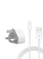 Gennext 5V 1A Power Adapter Supply for Apple Devices, White