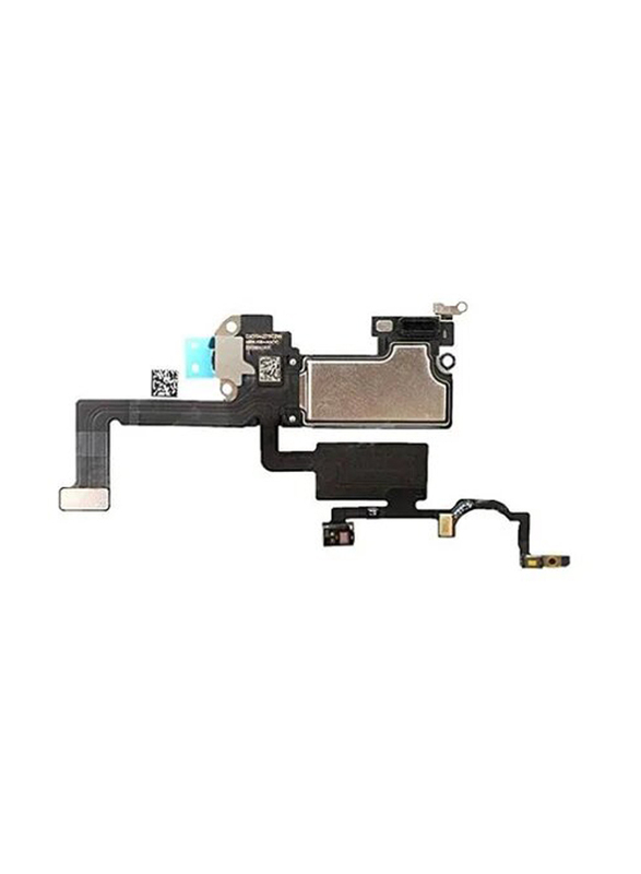 Gennext Apple iPhone 12 Pro Max Flex Cable Replacement Ear Speaker, Black/Grey